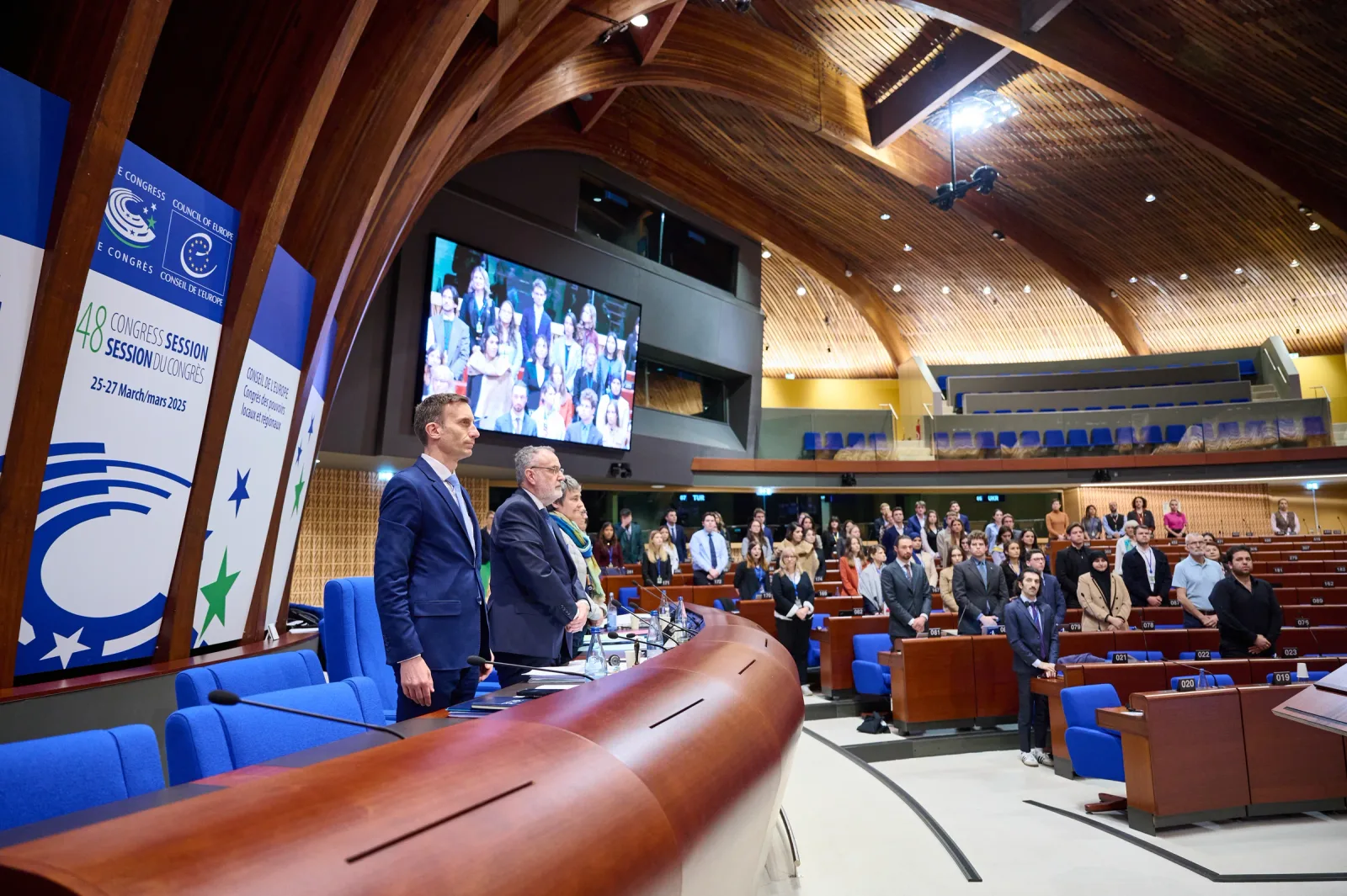 Déploiement de l’identité dans l’hémicycle