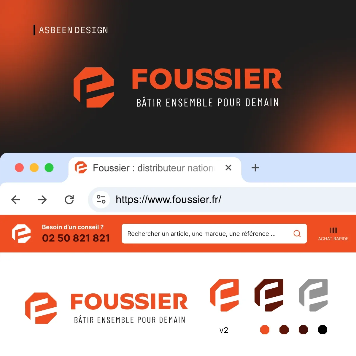 Présentation graphique du projet Foussier